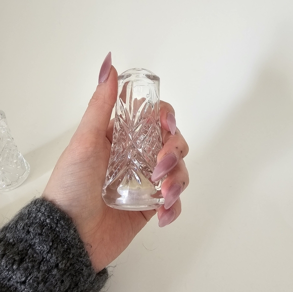 Elegant Clear Glass Salt And Pepper Shaker - Picture 4 of 7
